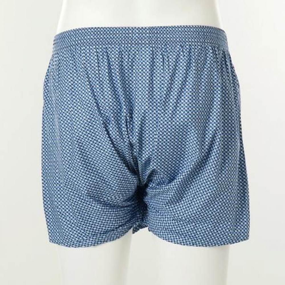 Wacoal 100  Cotton Geometric Print Men S Trunk Wmp5429