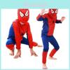 Incredibile Set Costume da Bambino con Motivo Amazing Spider-man per Halloween e Feste