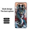 Japanese dragon Super cool painting Phone Case For Redmi Note 14 13 12 11 Pro Plus S 5G 14C A3 Soft Black Phone Cover