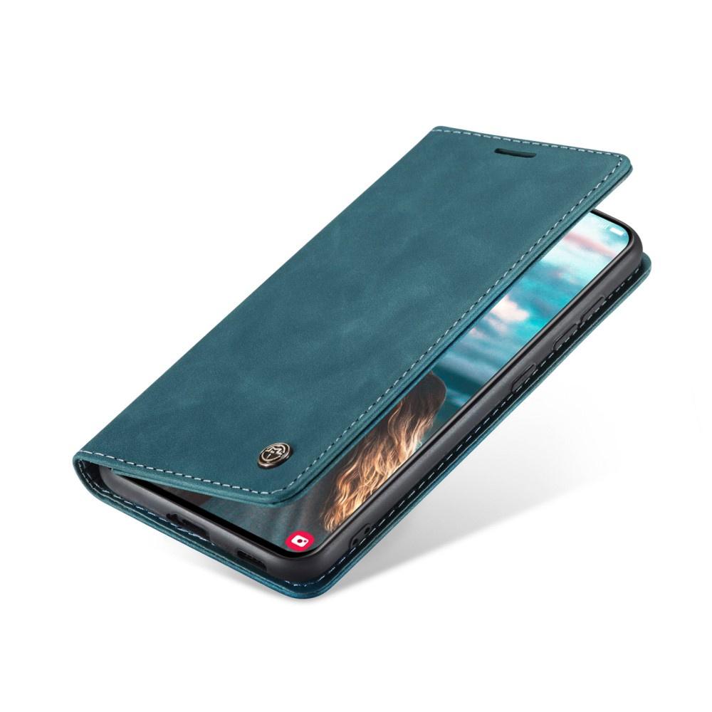 CASEME for Samsung Galaxy S21 FE, Leather Wallet Case, Green