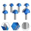 High Quality Carpentry DIY Tools Router Bit Milling Cutter Two Flutes 12.7mm Shank For Woodworking Milling Tools