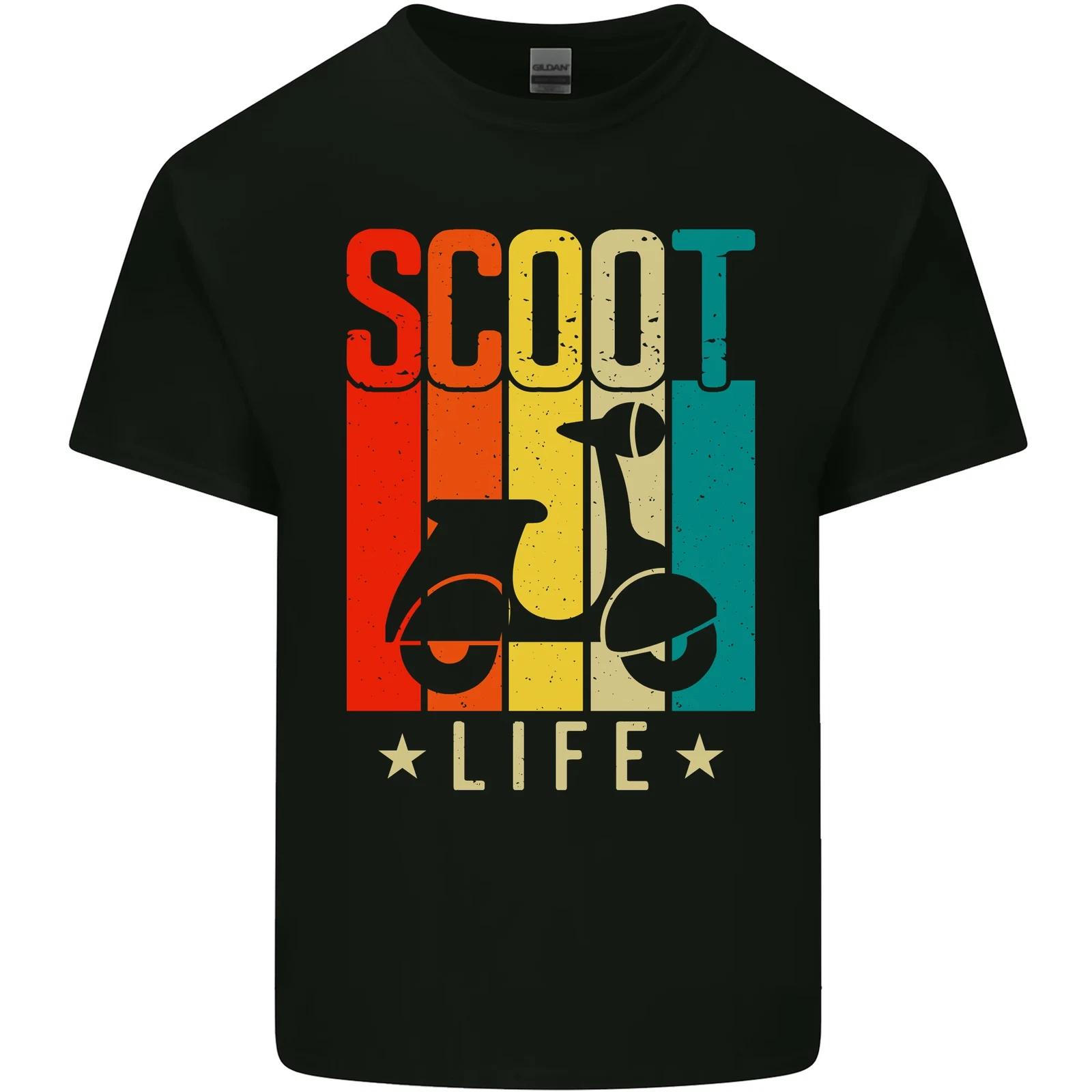 Scoot Life Scooter Motorcycle Kids T-Shirt Childrens XL