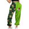 Women's Casual Pants High-waisted Belted Jogging Pants With Pockets
