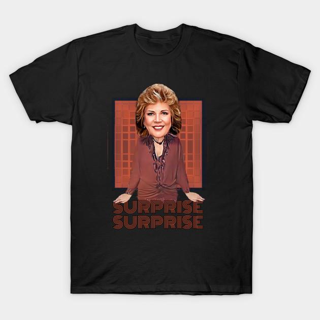 

Men Black Print T-shirt Cilla Black - Surprise Surprise No-Cut Transfer Paper Print Cotton Tshirt S чорний