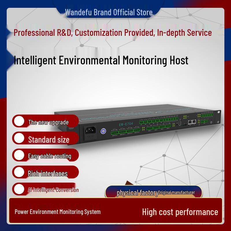 

E704 Dynamic Ring Smart Monitoring System: Water Leakage, Temperature, Humidity, Smoke Detection, Access Control.