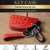 Premium Genuine Cowhide Key Case for Buick Envision: Secure Buckle Set