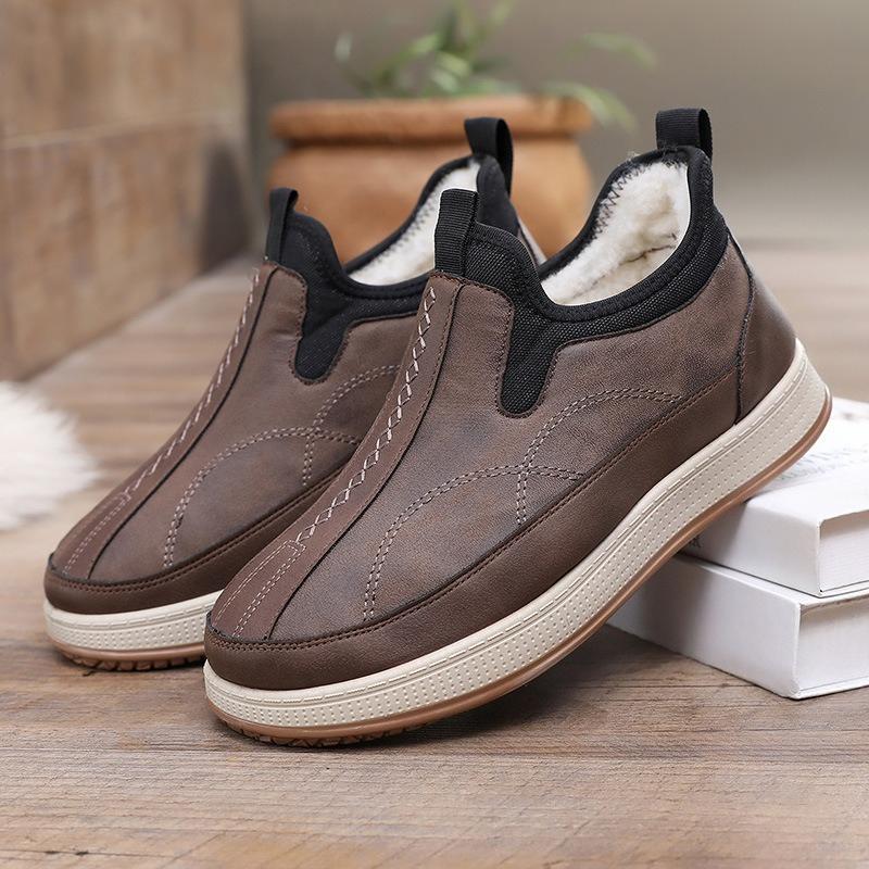 New Cotton Boots, Women's Shoes, Anti-slip and Waterproof Cotton Shoes, Snow Boots on One Foot