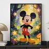 Disney Mickey Mouse Forest Stars Diamond Painting Art Kit Mosaic Handmade Diy Gift Home Decor