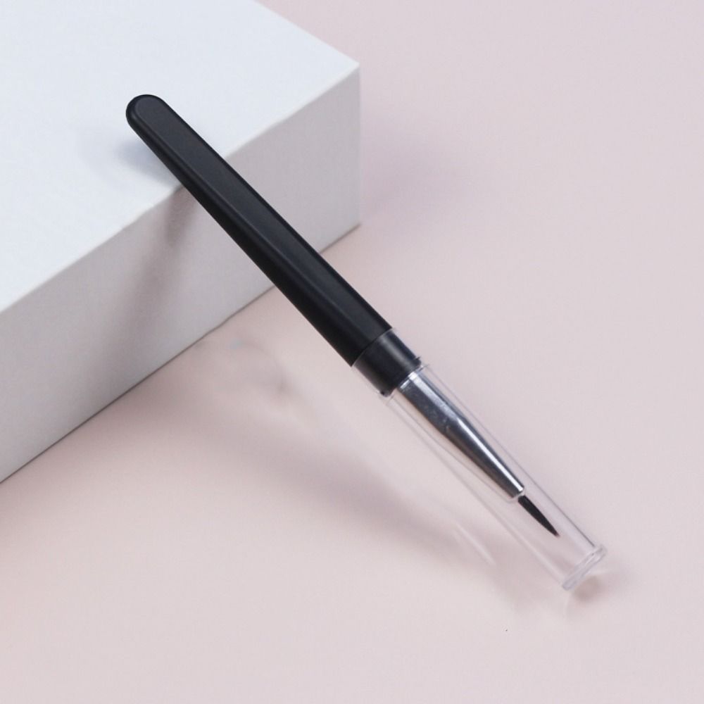 Makeup Accessories with Dust Cover Lip Brush Eyeliner Brush Eyebrows Eyelashes Brush Makeup Tool