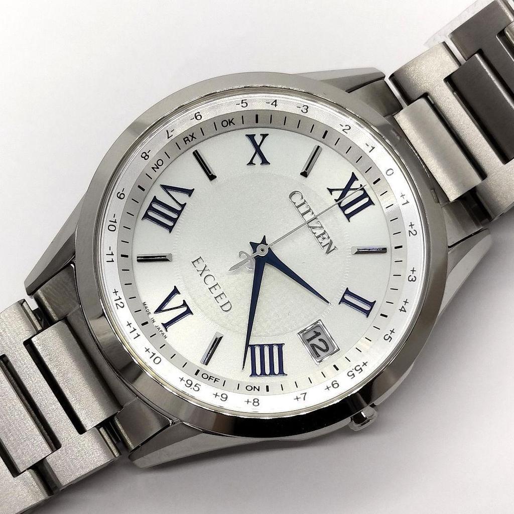 Used [Extremely Good Condition] Citizen Exceed CB1110-61A Men's Watch with Box and Paperback