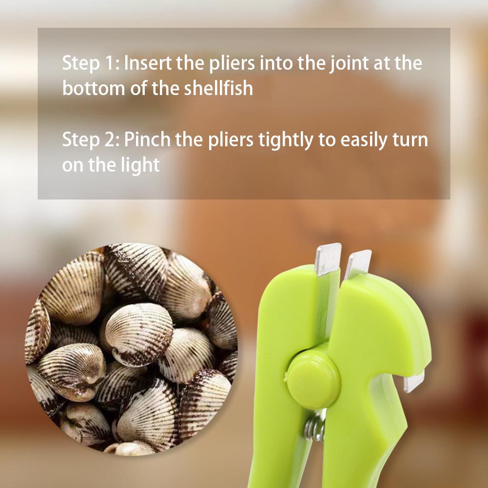 Handheld Blood Clams Opening Clamps Labor-Saving Easy Using Bottle Opener Kitchen Supplies