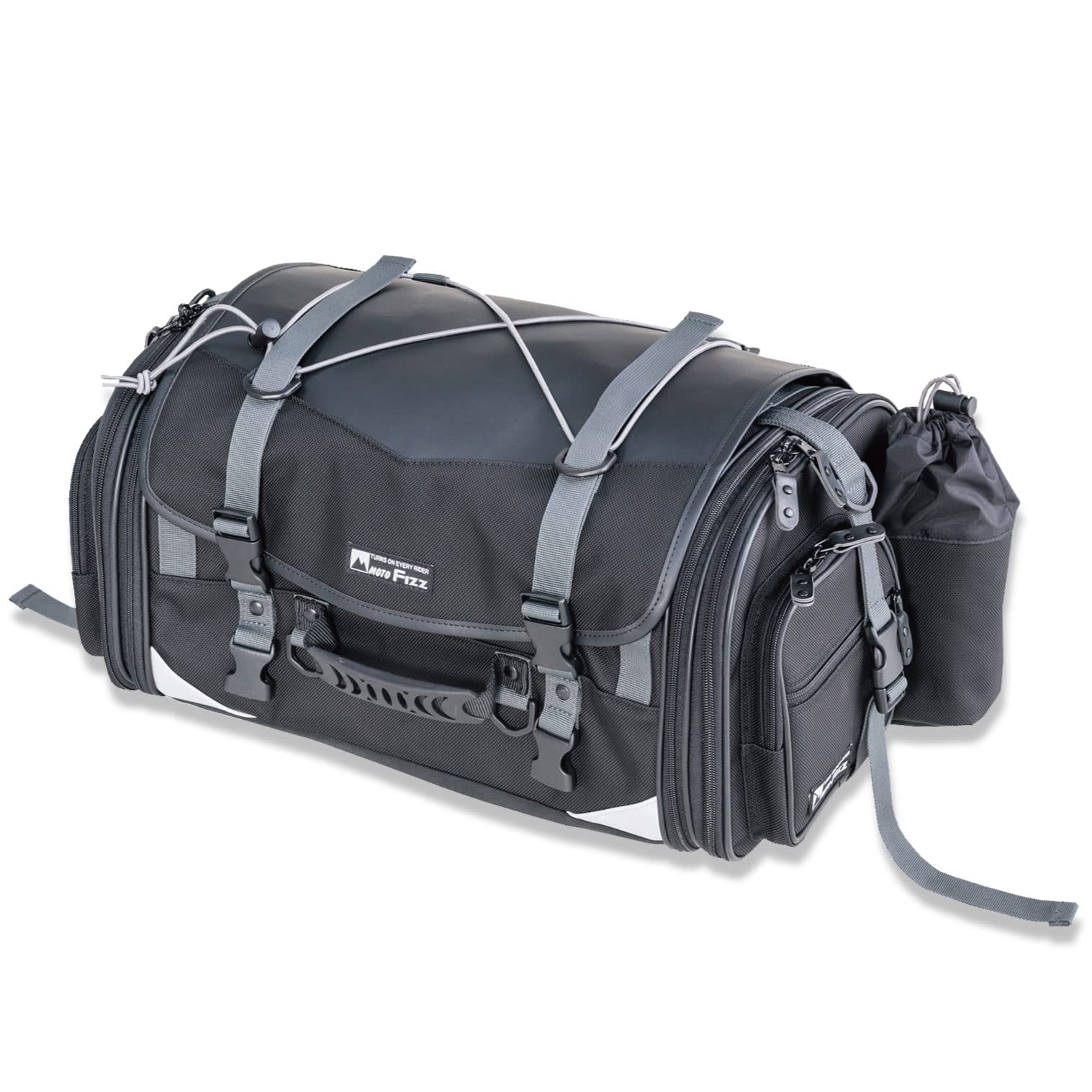 

Сумка на сиденье TANAX MOTOFIZZ Middle Field Черная Сумка на сиденье мотоцикла 4 фиксирующих ремня Плечевой ремень и дождевик в комплекте Низкий стиль Форма MFK-233 29 л-40 л чёрный