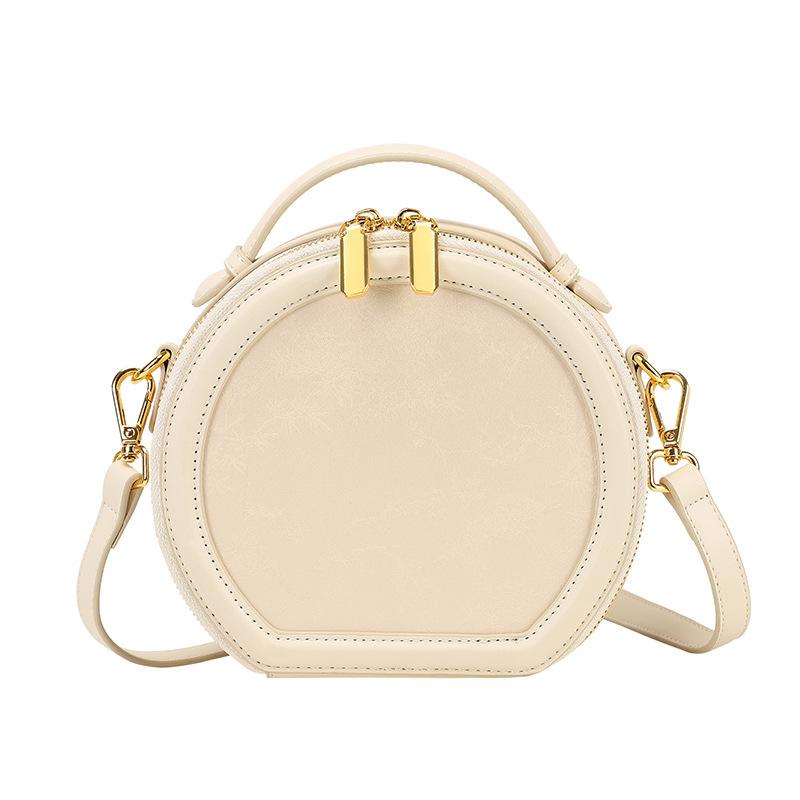 This year's popular small women's bags are versatile summer crossbody bags, 2024 new trendy fashion hot-selling hand-held small round bags