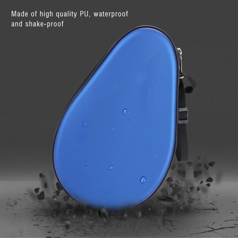 Zipper Closure Table Tennis Paddle Case Table Tennis Racket Cover  Table Tennis Equipment