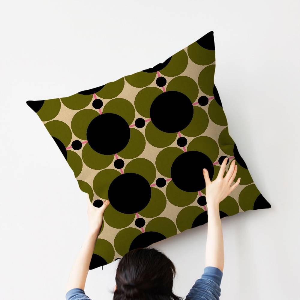 Art OOrla Kiely Flower Pillow Anime Pillow Sofa Bed Head Pillow Cover Cushion Cover Fashion