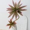 Elegant Artificial Plants Branch Real Touch Green Plants Fake Bamboo Leaves  Living Room Decoration