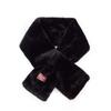 Lebenia Mink Fur Muffler Black