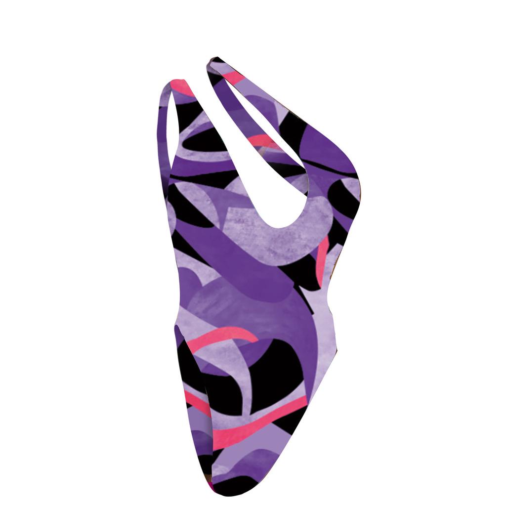 Women's Swimsuit  Bikini Print Sleeveless Sexy Swimsuit