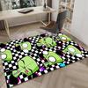 Alien Invasion Pattern Carpet, Chair Rug,Rug for Office Bedroom living rooms, Doormat decor Fan Gift Christmas Gift
