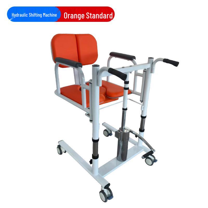 Multi-Functional Hydraulic Lifting Device for Assisted Elderly Transfer and Standing