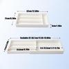 Utensil Organizer For Kitchen Cutlery Organizer Daily Drawer Divider Tray Rectangle Home Kitchen Spoon Fork Separation