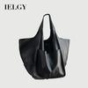Retro Simple Soft Leather Large Capacity Women's Shoulder Bag