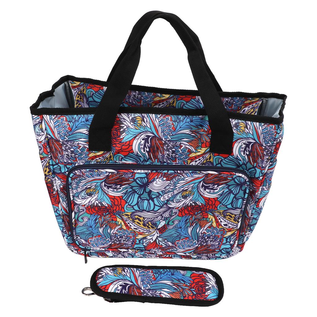 Crochet Storage Bag Unique Design Durable Material Detachable Adjustable Knitting Needle Organizer