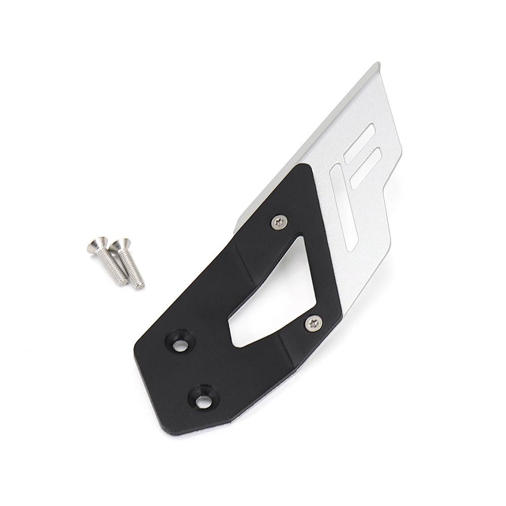 New Black Titanium Left Right Heel Guard Foot Peg Bracket Rear Set Fits For BMW F650GS F700GS F 650 700 GS F800GS F 800 GS ADV