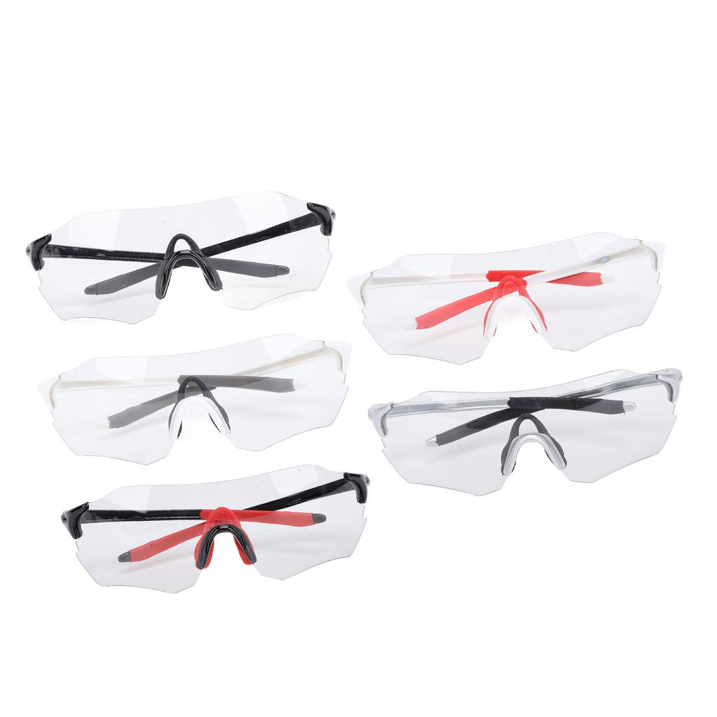 Cycling Glasses Color Changing Windproof UV Proof Adaptable Frame Sports Sunglasses for Running Hiki