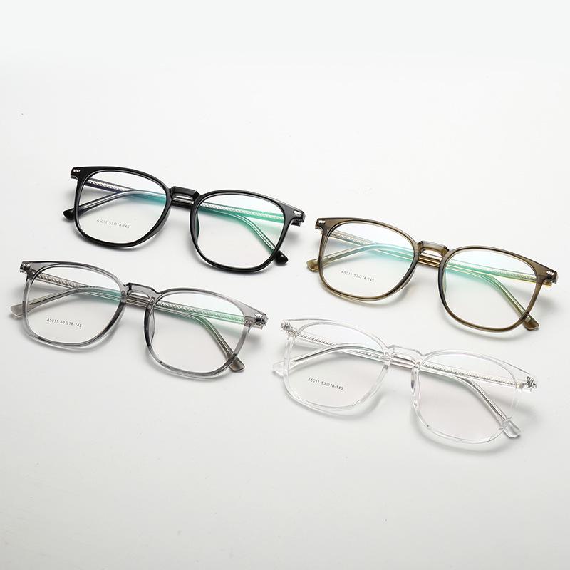 5011 Nouveau Modèle Monture de Lunettes de Mode Unisexe, Grand Design Tendance Coréen, Compatible avec les Verres Correcteurs.
