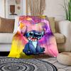 1pc Stitch Printing Blanket - Soft, All-Season Throw for Office Blanket, Personalized Gift with Adorable Cartoon Design