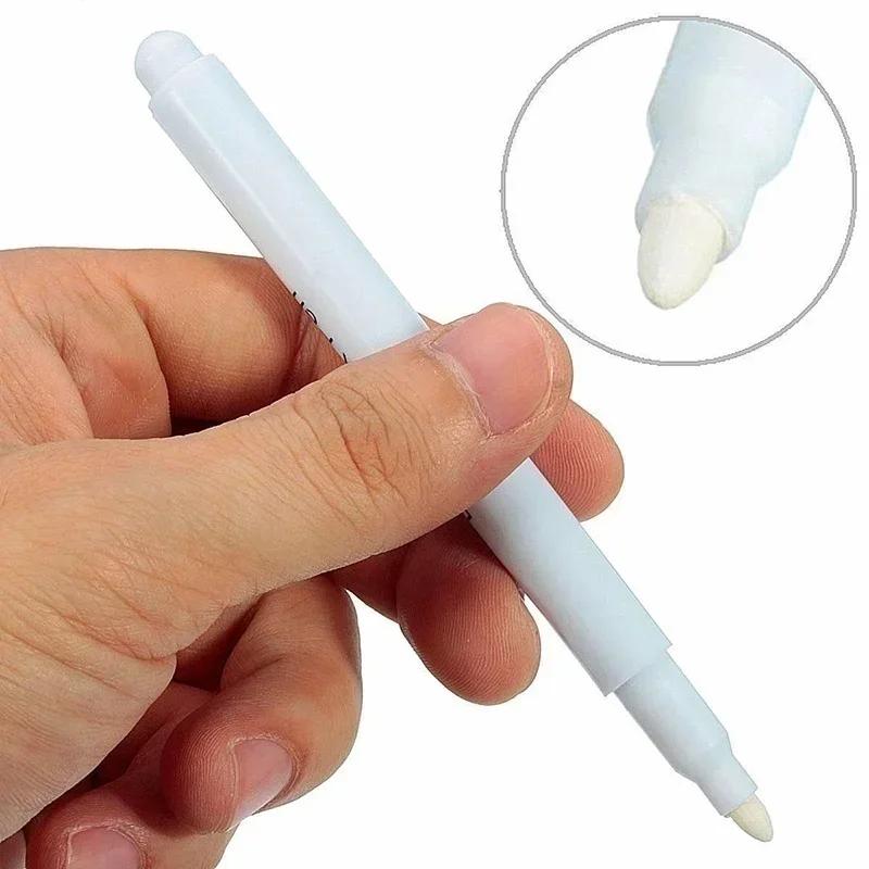 3 ks Bílé tekuté křídové pero/označovač na sklo okna Tabule Tabule Bezprašné křídy Školní potřeby Učitelské potřeby