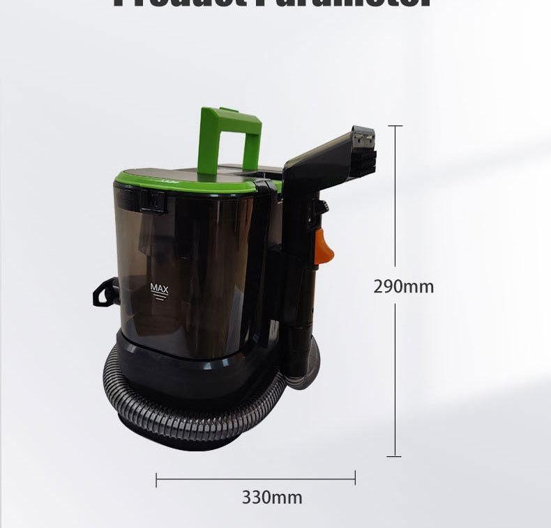 High Suction Wet/Dry Vacuum Cleaner for Fabric, Carpet, and Sofa with Spray Wash and Brush.