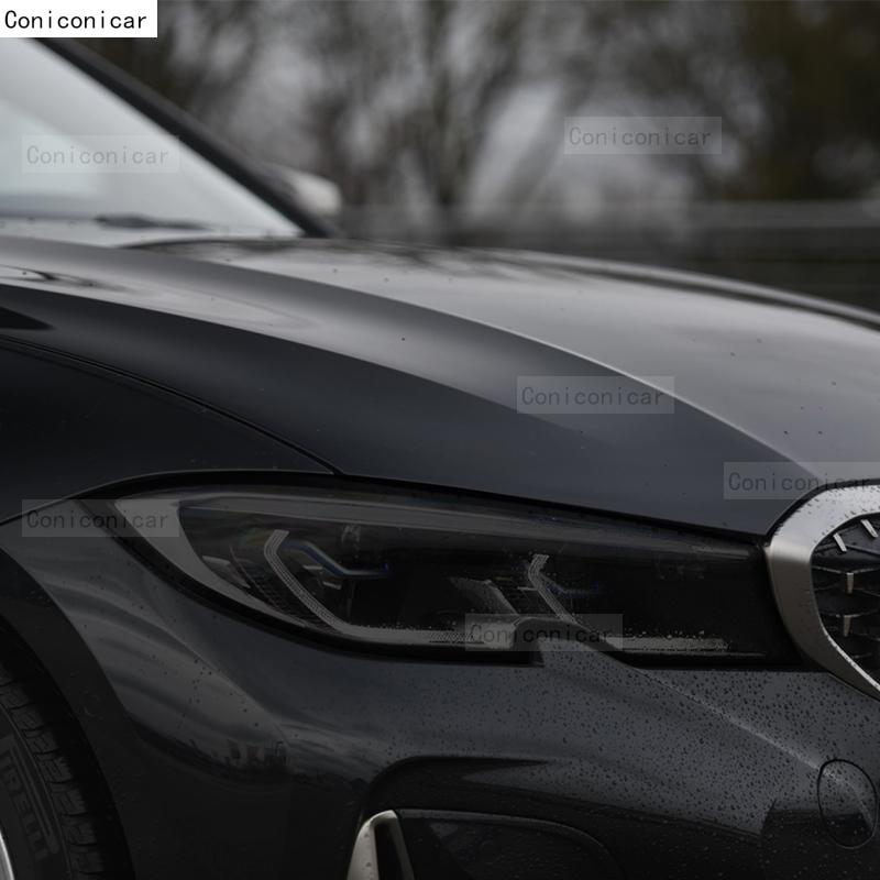Odcień reflektorów samochodowych odporna na zarysowania folia ochronna samonaprawiające się naklejki TPU do BMW serii 3 G20 G21 -2022 akcesoria