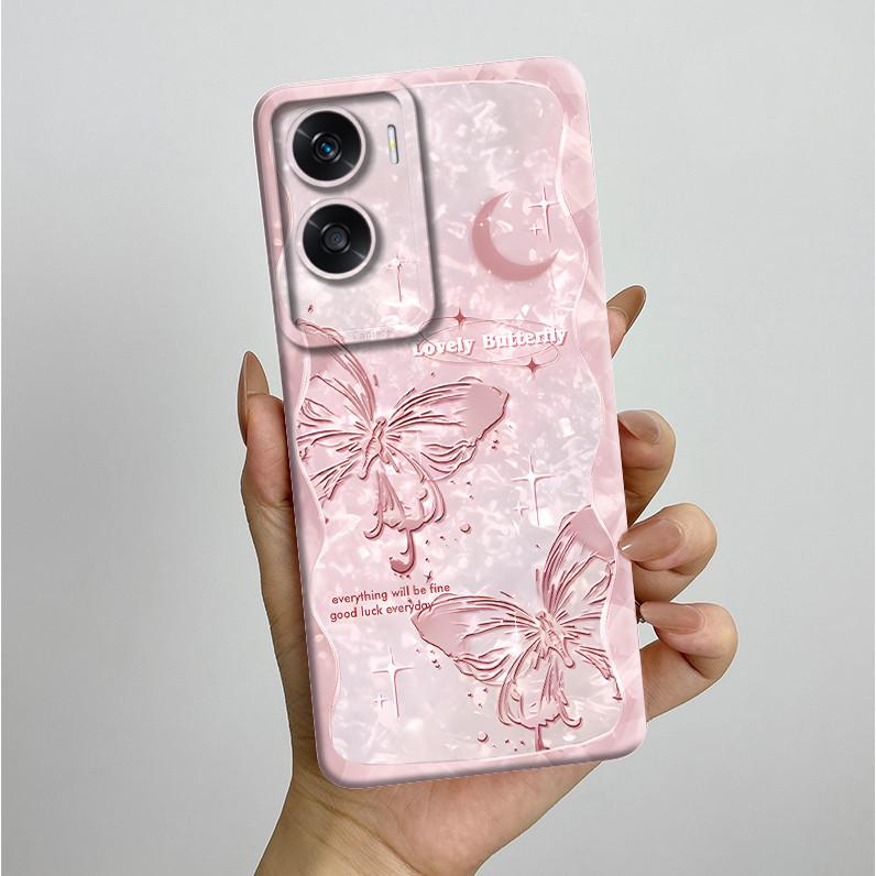For Honor 90 Lite Case Pretty Butterfly Flower Pattern Silicone Soft Funda Phone Case For Honor90 Lite Honor 90Lite Cover Bumper