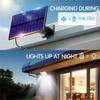 234LED Solar Lights Human Body Sensor Lights Garden Lights Street Lights Terrace Lighting Garage and Courtyard Wall Lights
