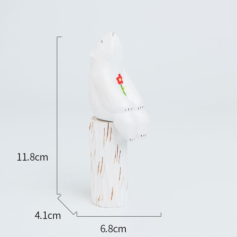 Wooden Animal Decor Diy Craft Kit With Unique Figurines For Home And Childrens Rooms