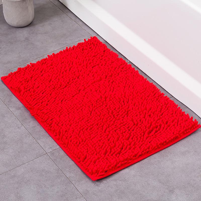 Chenille Non-slip Doormat: Water Absorbent Bathroom & Kitchen Mat