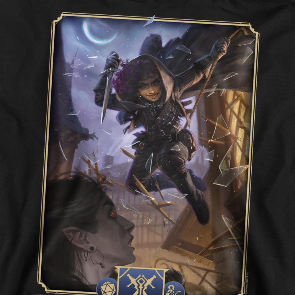 Dungeons & Dragons Unisex Adult 2024 Rogue Key Art Sweatshirt