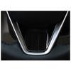 Inner Steering Wheel Sheet Cover Trim For Toyota Camry 2018- Black Titanium