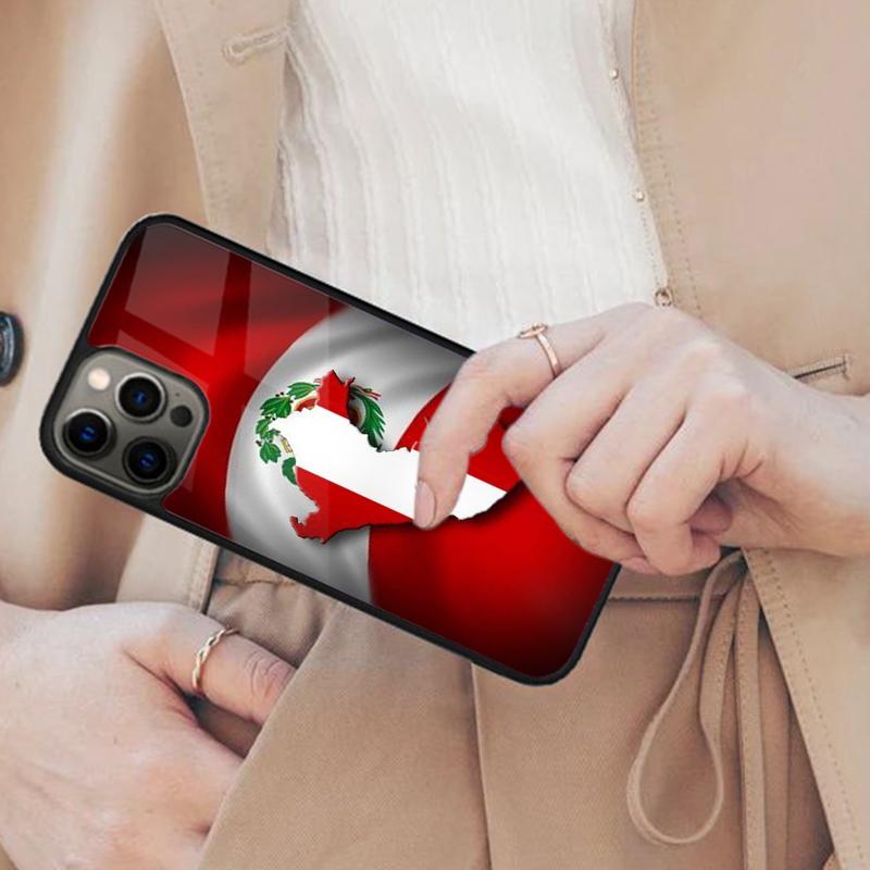 Peru Flag Magnetic Phone Case For APPLE iPhone 17 Air 16 14 13 12 Pro Max 15 Plus Wireless Charge With MagSafe Cover
