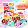 Superweiches klebriges Boxkuchen-Squishy-Spielzeug zur Angstlinderung Realistischer Kuchen zum Kneten Kinderspielzeug