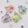 Plush Mini Labubu Phone Chain Backpack Pendant Keychain Gift Cute