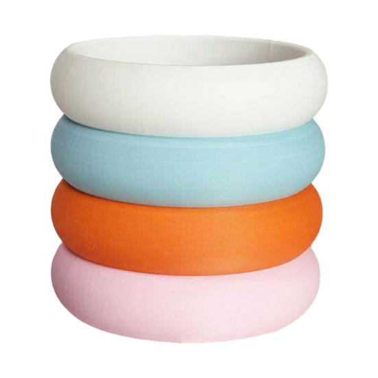 Rainbow Donut Pen Holder Desk Organizer 3D Printed Cute