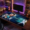 Tappetino Mouse Grande Personalizzato Cristiano Ronaldo, Stampa Testo Nome Personalizzato, Tappetino Scrivania Antiscivolo Logo Calcio Regalo Gaming
