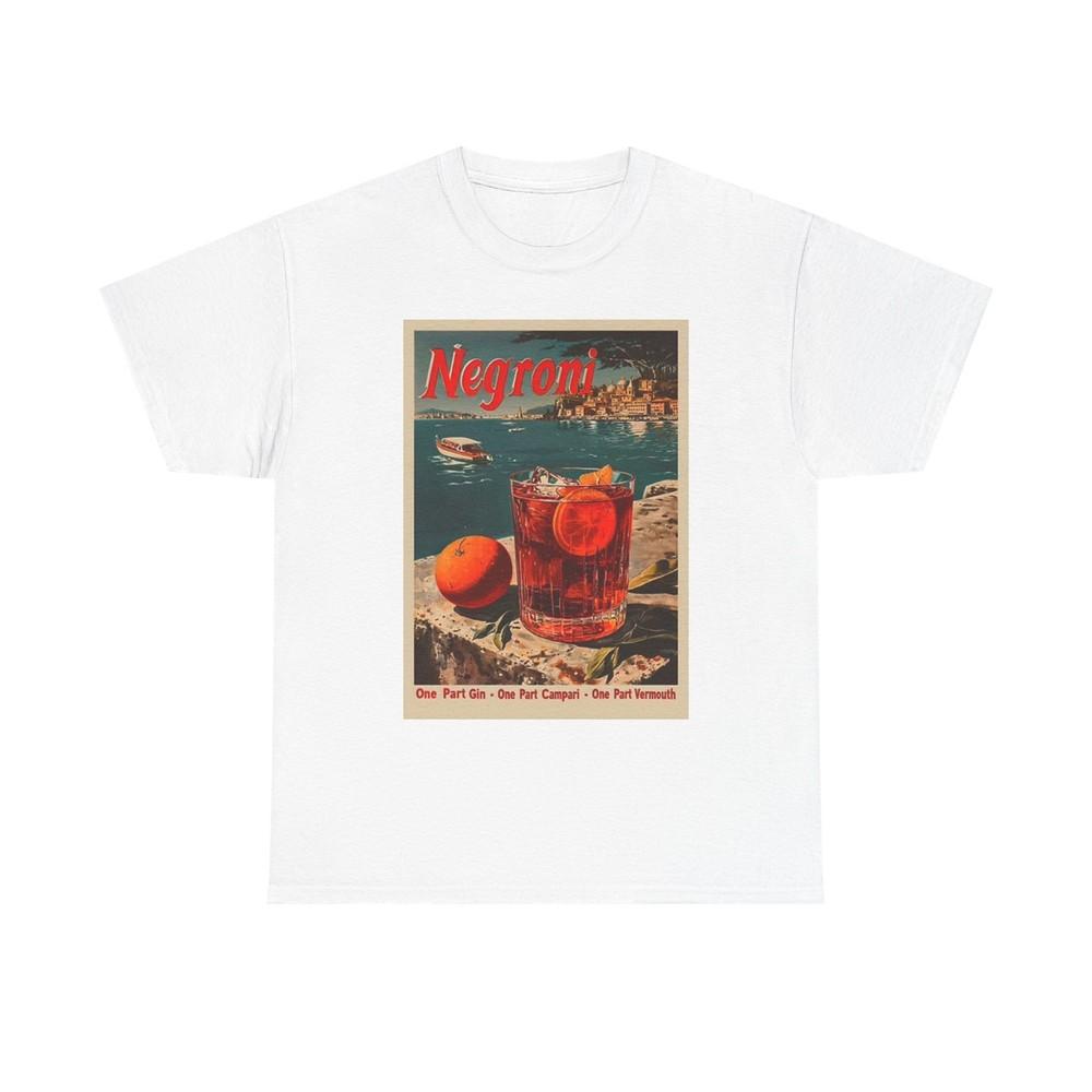 Negroni Poster Bar T Shirt BRAND NEW Apparel Unisex Graphic Tee USA Unisex T-Shirt XXXXL