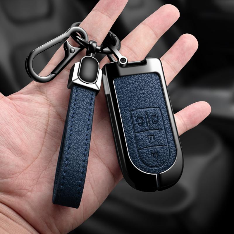 Styling Mouldings Zinc Alloy Car Key Case Cover Holder For Toyota Rush Passo Pixis Joy Epoch Daihatsu Tanto LA600S Moovecanvas L