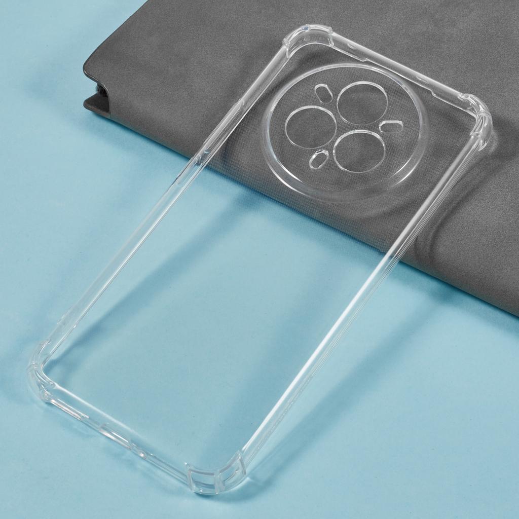 For Realme 14 Pro+ 5G Phone Case Reinforced Four Corner Anti-Drop Clear TPU Cover