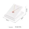 White Jewelry Display Stand for Bracelets, Rings, and Necklaces