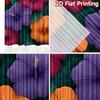 2D FLAT PRINTING 2pcs Curtains (Without Rod) Floral Harmony in Vibrant Colors April Fools is Day holiday curtains Durable